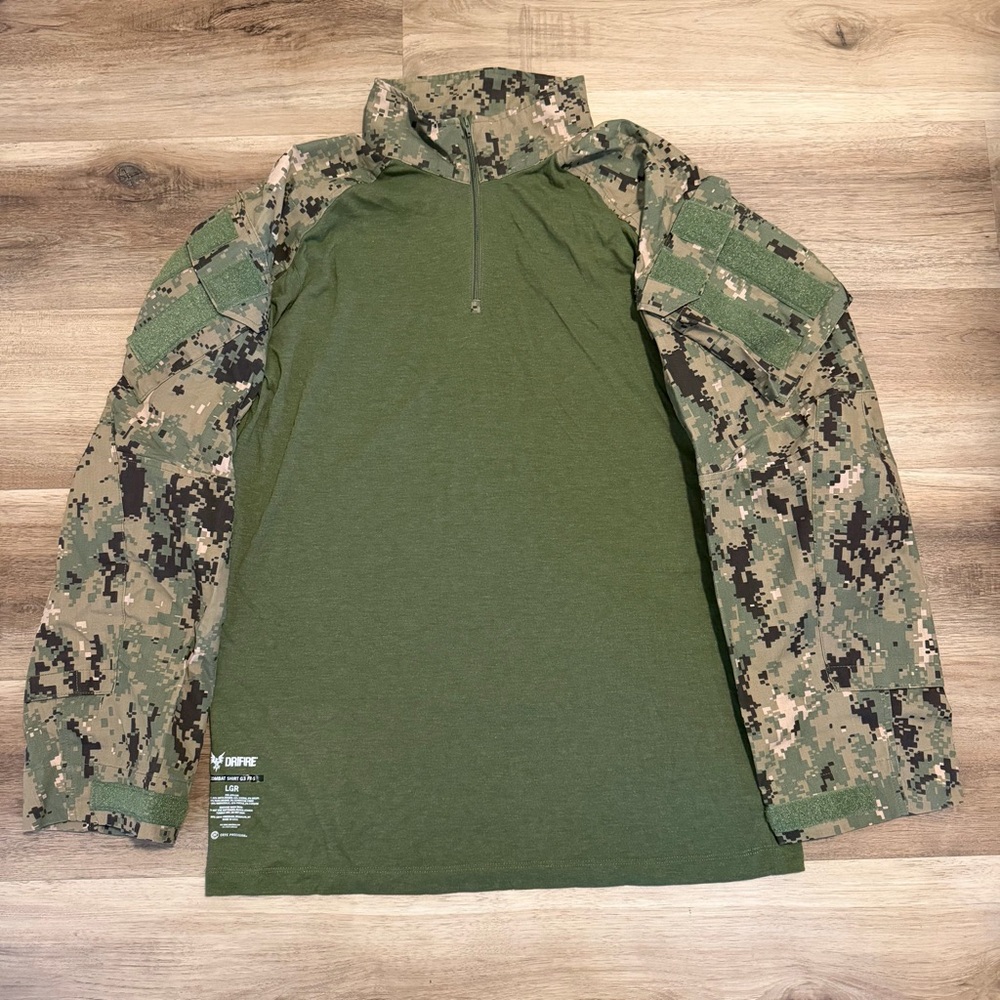Crye Precision Drifire G3 FR-S Combat Shirt Navy AOR2 LG Regular